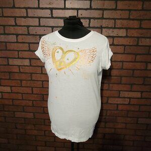 Mudd cap sleeve top with scoop neck junior fit - Size XL